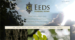 Desktop Screenshot of eedsfuneralhome.com
